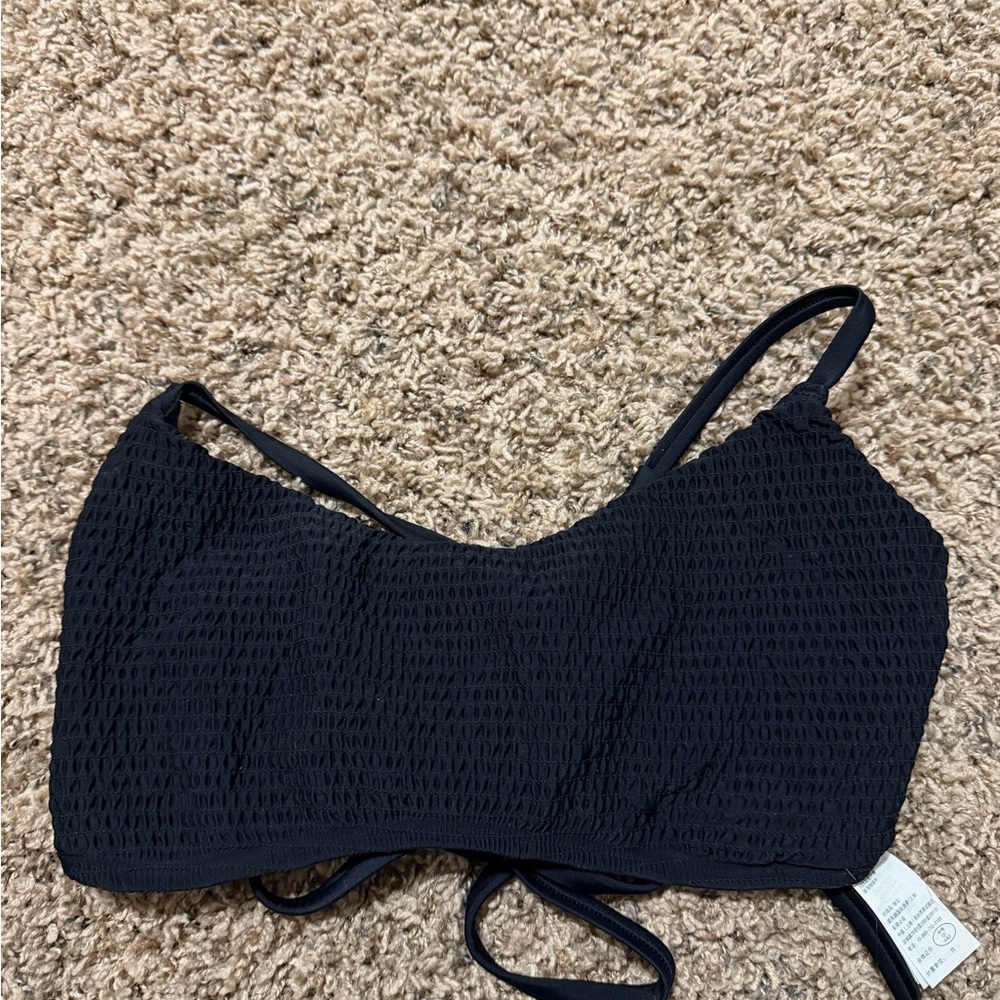 Hollister Black Bikini Top